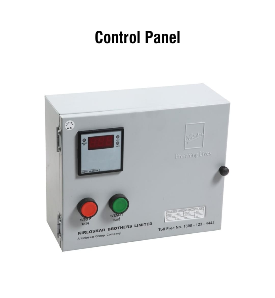 CONTROL PANEL 1 HP 1PH ANA. KS4