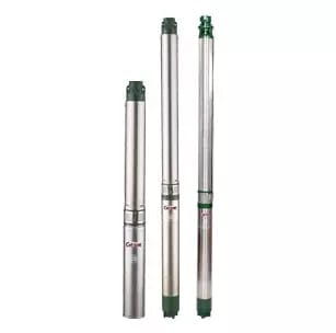 CRI Genie Series 2 HP 15 Stage Single Phase Water Filled Borewell Submersible Pumpset, CRI4R-3E/2/15
