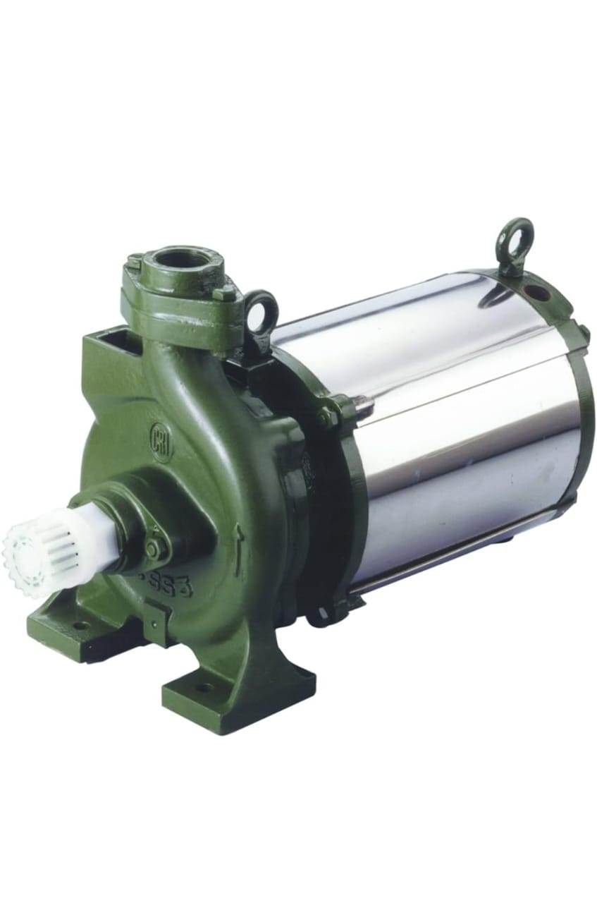 CRI Pump 2 h.p model css 14 open well Submersible Pump (Silver)