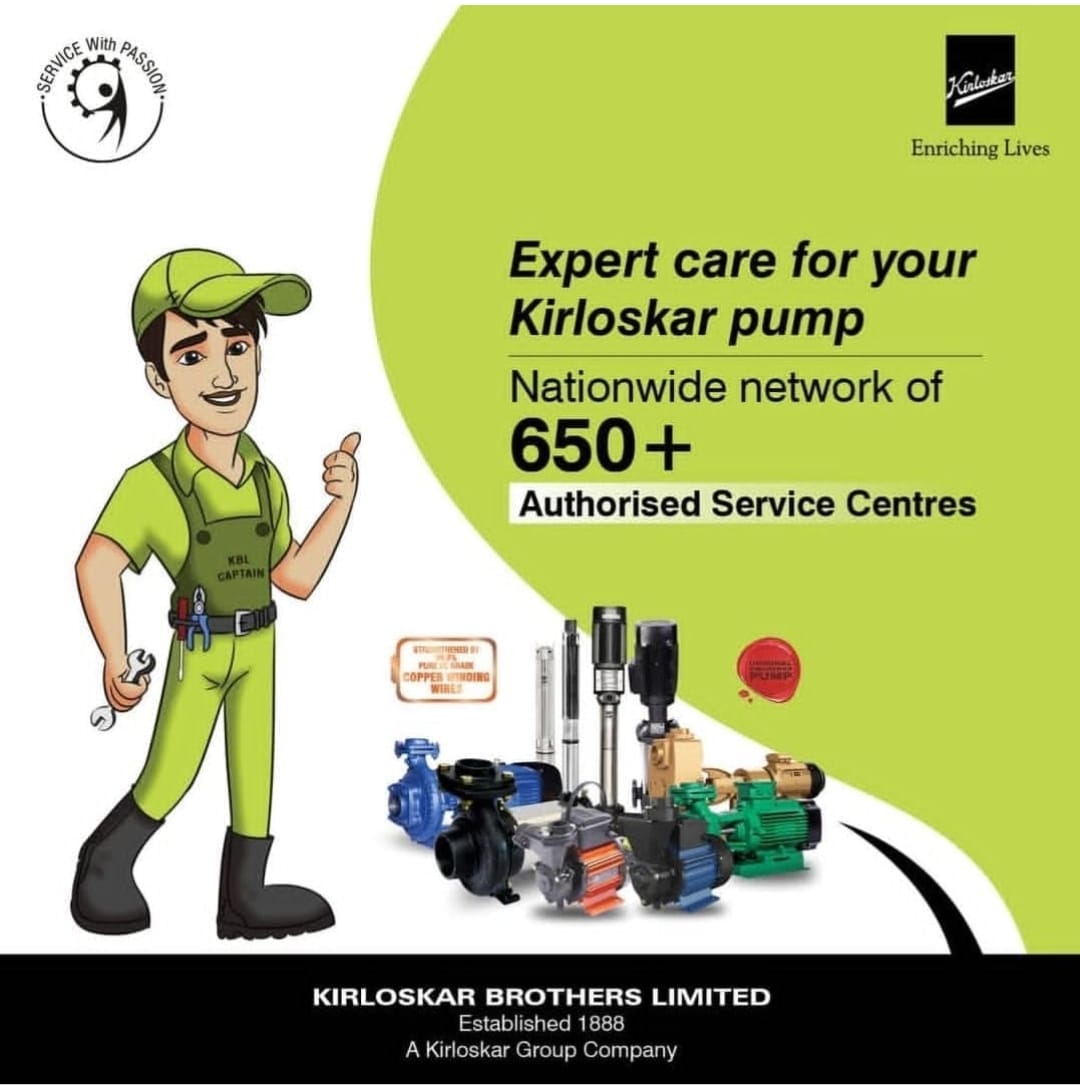 Kirloskar Chotu 0.5 HP Domestic Water Motor Pump |water pump 0.5hp| Pure Copper Winding | 1 year warranty