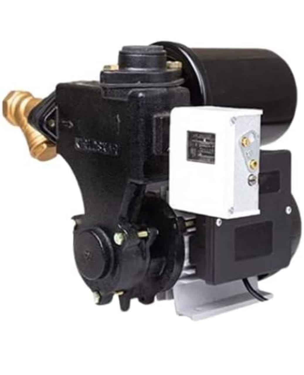 Kirloskar Brothers Water Pressure Booster Pump - K-BOOSTER 0.5 hp Single Phase (Suitable for 1 Bathroom) 25x25 mm max head range up to 22 meters used to maintain water pressure in bathrooms