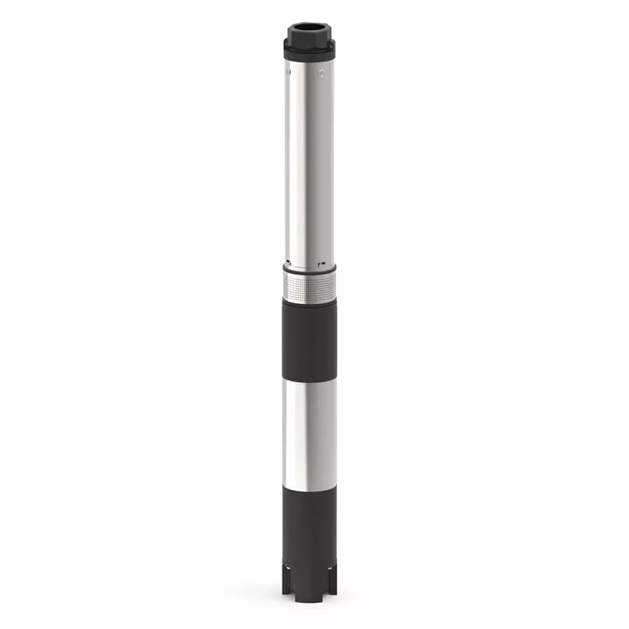 Lubi 1 HP Single Phase 10 Stage Water Filled Borewell Submersible Pump Set, LRS-10H