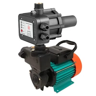 CRI 1 Hp 1Phase Copper Winding Booster Pump With Automatic Pump Controller, 30m Head (ELSA PRO)